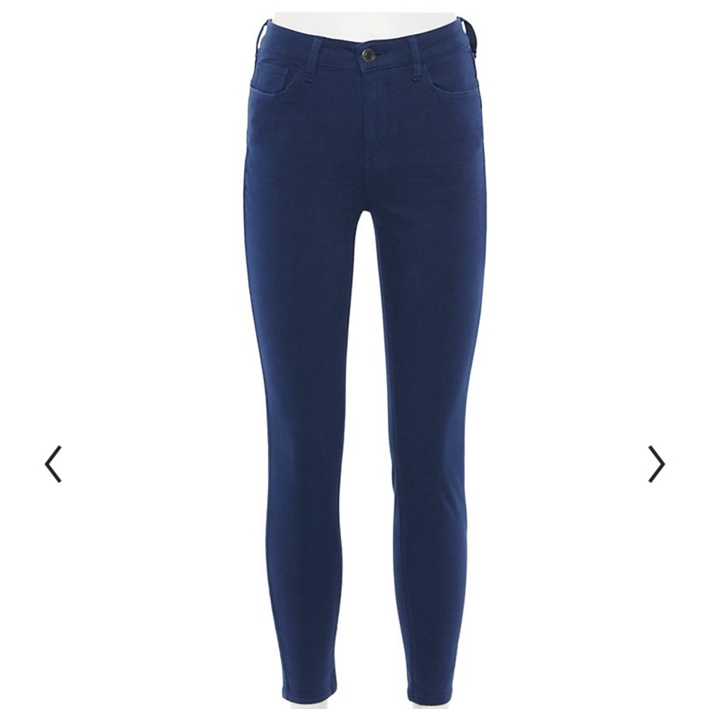 Kohls Junior So Blue Twill Jeggings in 5R